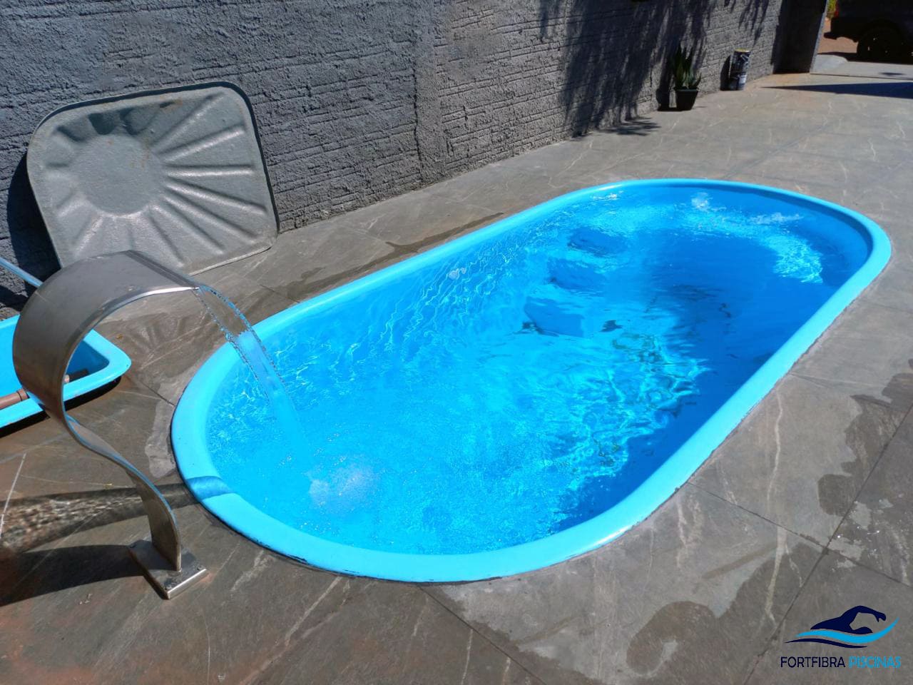 foto piscina cartão